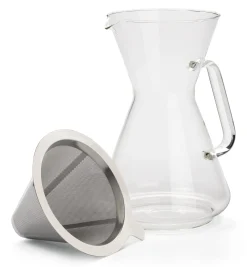 trendglas jena Kaffeebereiter mit Dauerfilter Borosilikatglas Hot