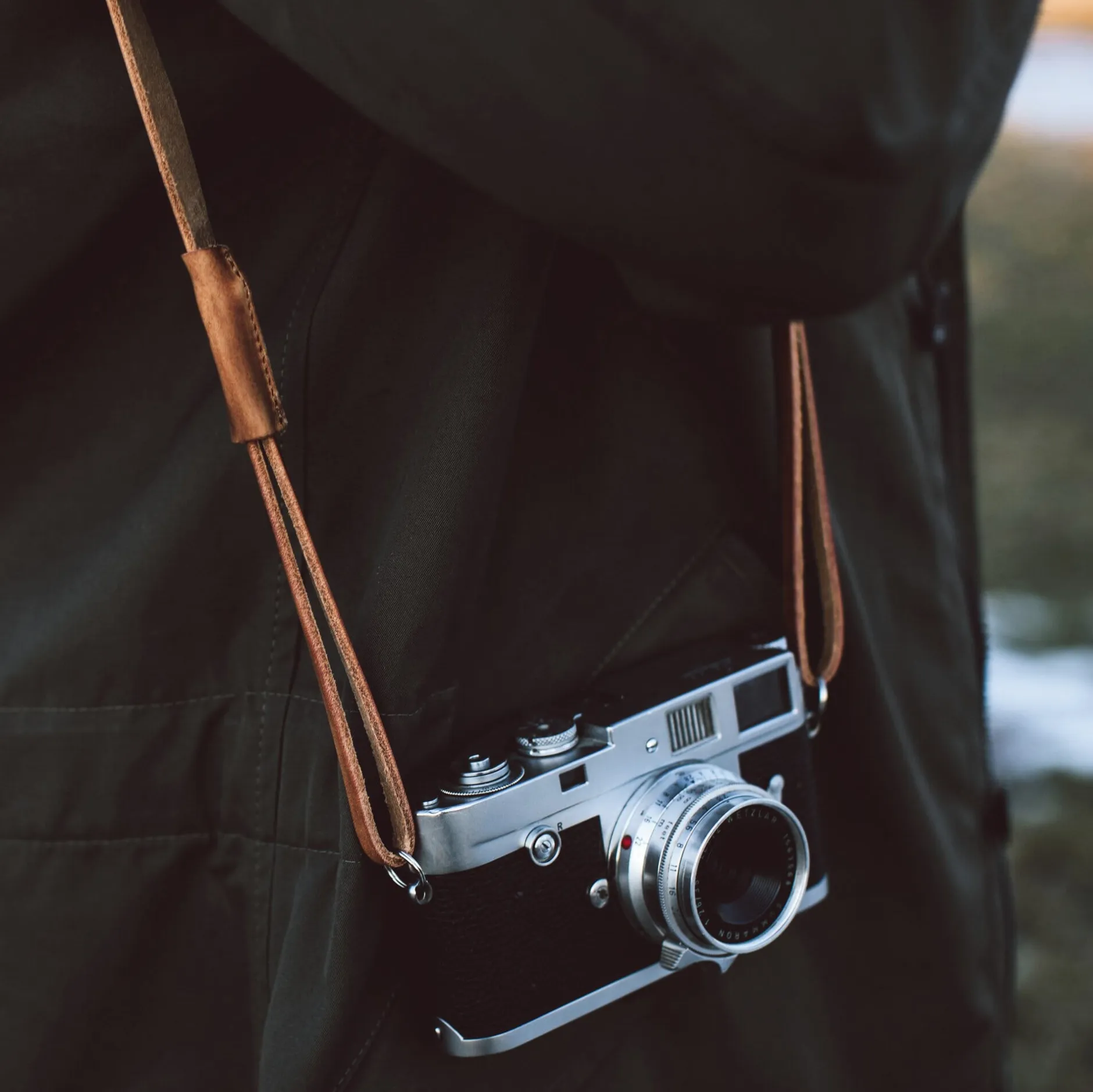 Bosse und Richter Kameragurt Geschirrleder Discount