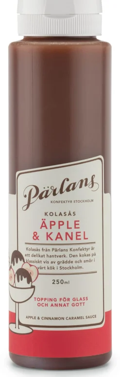 Pärlans Konfektyr Karamellsauce Apfel-Zimt Squeeze-Flasche Clearance