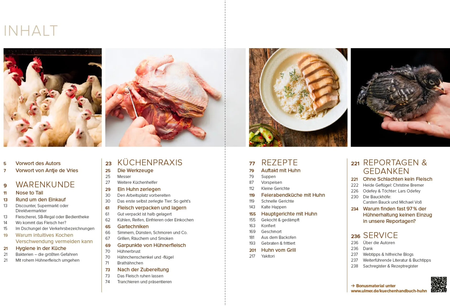 Ulmer Verlag Küchenhandbuch Huhn Hot