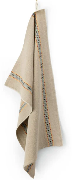 Charvet Editions Küchenhandtuch Leinen Bunt Discount