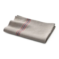 Charvet Editions Küchenhandtuch Leinen Streifen Natur New