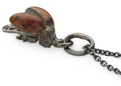 Guthmann Kette mit Anhänger Marienkäfer emailliert, Rot Online