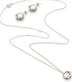 Guthmann Kette mit Anhänger matt, Silber New