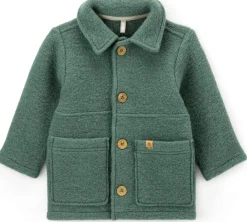 Pure Pure Kinder-Hemdjacke Wollwalk Hot