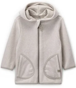 Pure Pure Kinder-Jacke Baumwollfleece Natur Discount