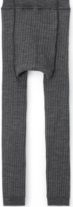 Pure Pure Kinder-Leggings Merinowolle Dunkelgrau Discount
