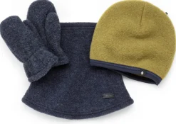 Pure Pure Kinder-Schlupfschal Wollfleece Dunkelblau New