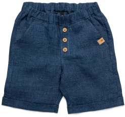 Pure Pure Kinder-Shorts Leinen Denimblau Outlet