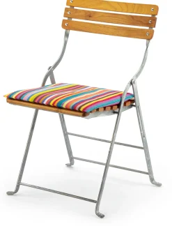 Tissage de Luz Kissenbezug bunt gestreift New