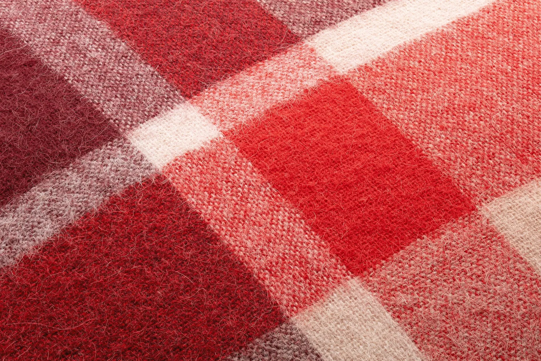 Elvang Denmark Kissenbezug Wolle Rot Online