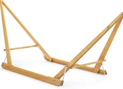 CHICO Hängematten Klappbarer Hängemattenständer Eschenholz Natur Hot