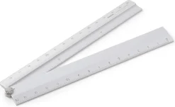 Klapplineal Fold Silberfarben Outlet