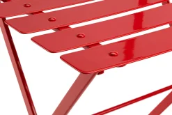 Demar Forge Klappstuhl Stahl Rot New