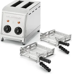 Milantoast Klassischer Sandwichtoaster mit Zangen Hot