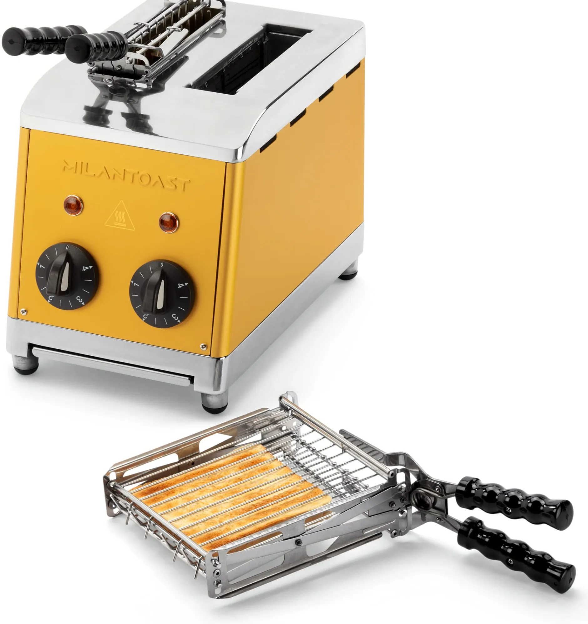 Milantoast Klassischer Sandwichtoaster mit Zangen Clearance