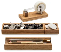 Steinhöringer Werkstätten Klebefilmabroller Eiche und Ahorn Discount