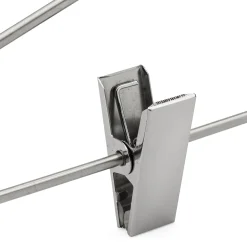 Rudolf Weber Kleiderbügel Stahl mit Klammern Outlet