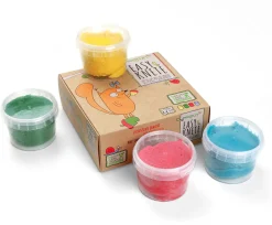 Neogrün Knete 4er-Set Grundfarben Discount