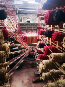 August Schär Kokosteppich Fischgrat Natur Online