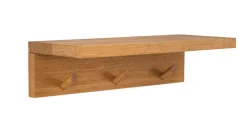 designimdorf Konsole mit Hakenleiste Eichenholz Clearance