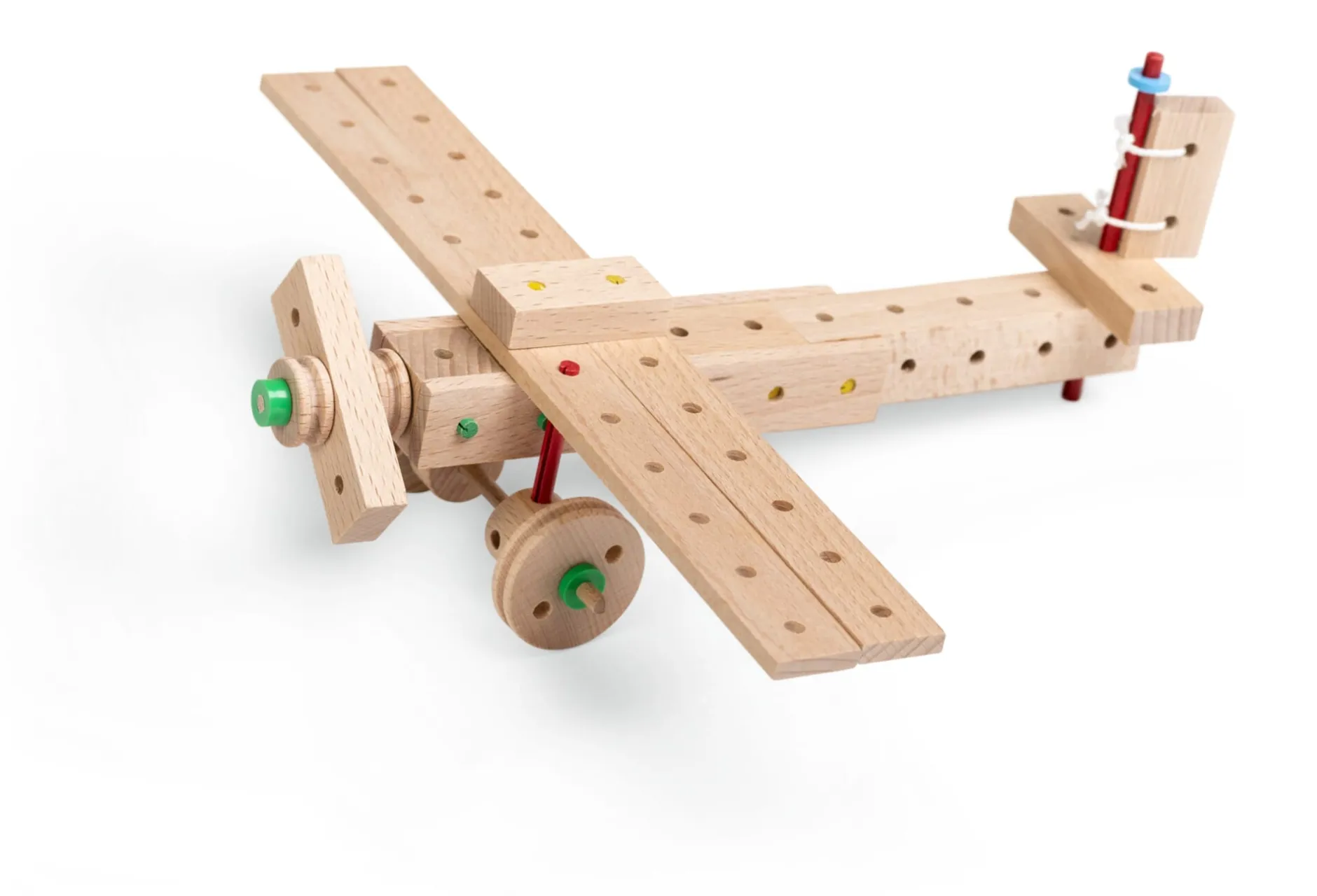 Matador Spielwaren Konstruktionsbaukasten Buchenholz Discount