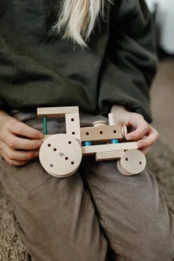 Matador Spielwaren Konstruktionsbaukasten Buchenholz Discount