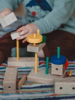 Matador Spielwaren Konstruktionsbaukasten Buchenholz Discount