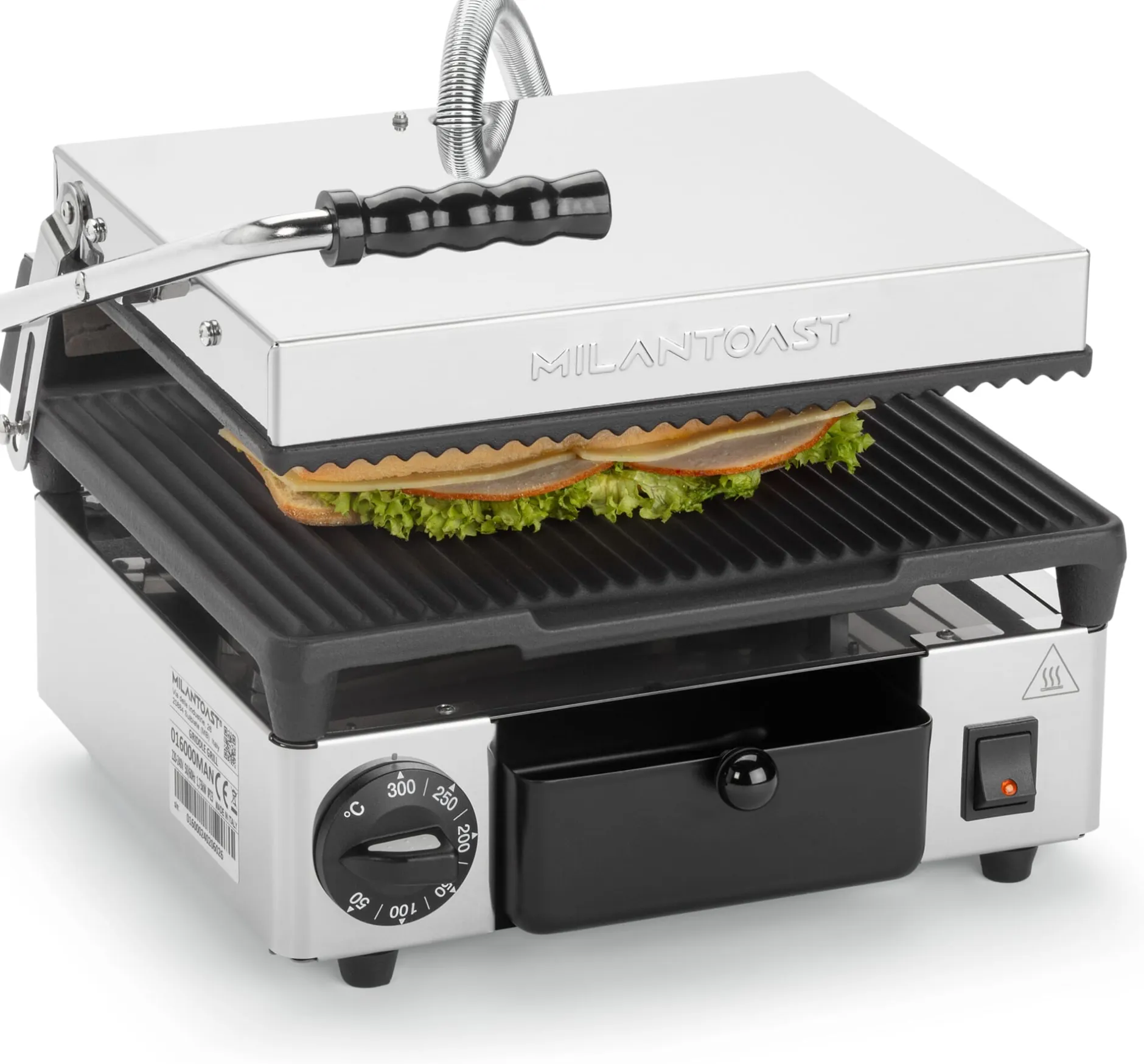 Milantoast Kontaktgrill elektrisch Clearance