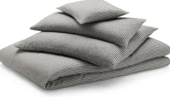 Manufactum Kopfkissenbezug Flanell gestreift Hot