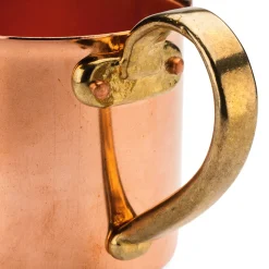 Cu Artigiana Kupferbecher mit Messinggriff Online