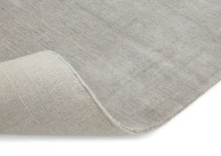 Fabula Living Kurzflorteppich Hellgrau Discount