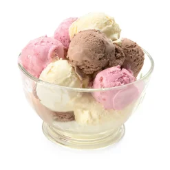 La Rochère Eisschälchen Pressglas New