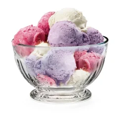 La Rochère Eisschälchen Pressglas New