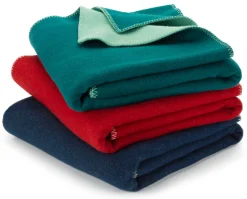 Røros Tweed Lammwolldecke Doubleface New