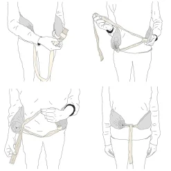 YUYU Lange Kühl- und Wärmflasche Dunkelgrau Sale