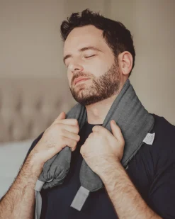 YUYU Lange Kühl- und Wärmflasche Dunkelgrau Sale