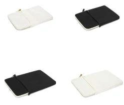 QWSTION Laptop Tasche Bananatex Weiß