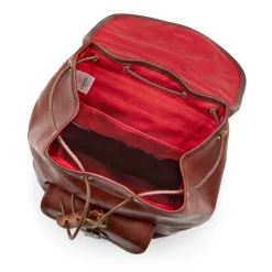 Croots Lederrucksack Braun Sale