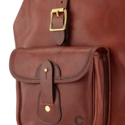 Croots Lederrucksack Braun Sale