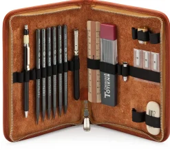 Manufactum Lederschreibetui mit Füllung Clearance