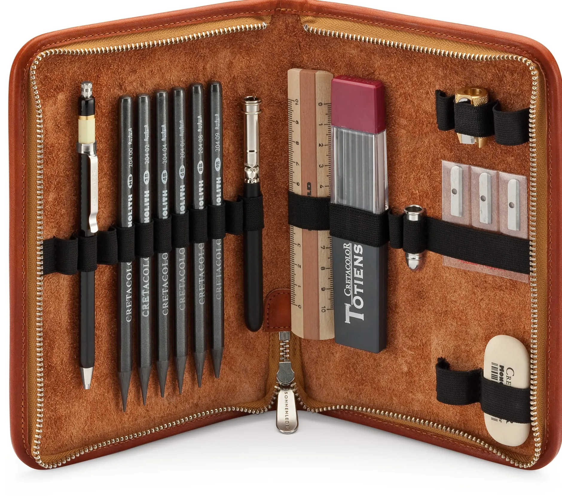 Manufactum Lederschreibetui mit Füllung Clearance