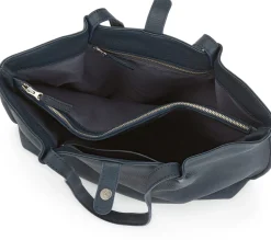 Harold’s Lederwaren Ledershopper, dunkelblau Clearance