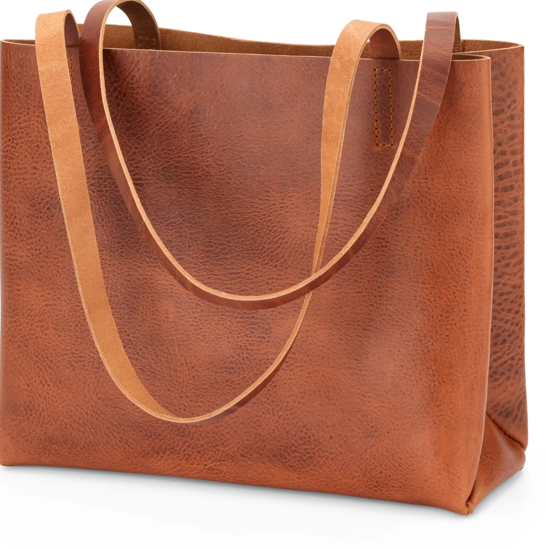 Harold’s Lederwaren Ledershopper klein, cognac Best