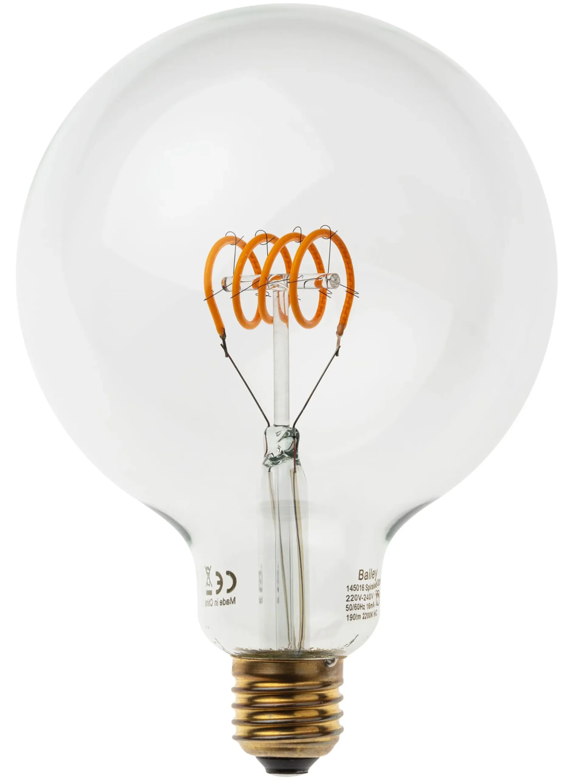 Bailey LED-Filamentlampe Spiralfaden Best