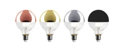 LED-Kopfspiegellampe Globe, Kupfer Discount