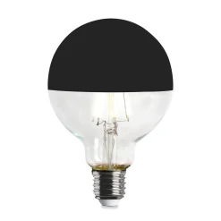 LED-Kopfspiegellampe Globe, Schwarz Best