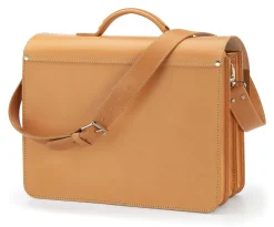 Leder-Wolf Lehrertasche Rindleder Natur New