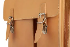 Leder-Wolf Lehrertasche Rindleder Natur New