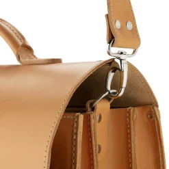 Leder-Wolf Lehrertasche Rindleder Natur New